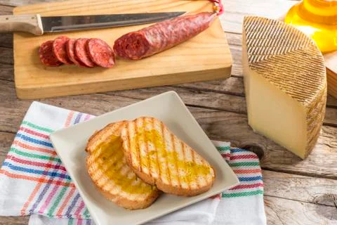 Spanish breakfast Stock Photos