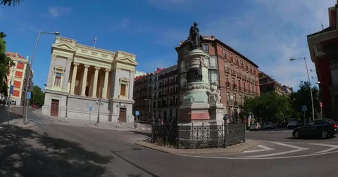 Spanish building -1 Stock Footage 77160897
