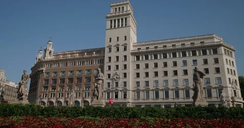Spanish building Stock-Footage 77255476