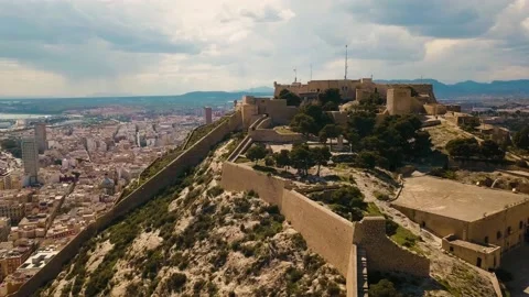 Spanish Castle | Flying over Video stock 187522407