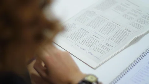 Spanish class Stock Footage 124174408