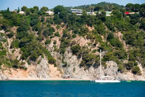 Spanish coast Foto stock