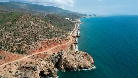 Spanish coast Stock Photos