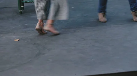 Spanish dance foot close up 库存影片 61075861