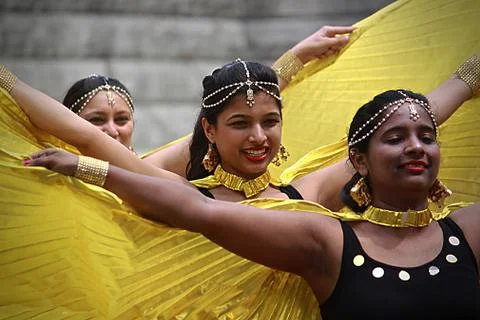 Spanish dance  Stock Photos