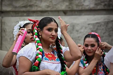 Spanish dance  Stock Photos