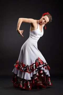 Spanish dancer Stock Photos
