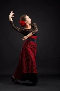 Spanish dancer Stock Photos
