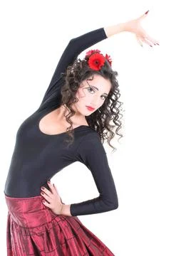 Spanish dancer 스톡 사진