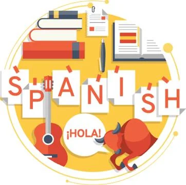 Spanish design 스톡 일러스트