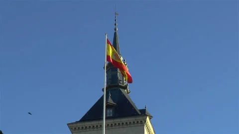 Spanish flag. Stock-Footage 143808002
