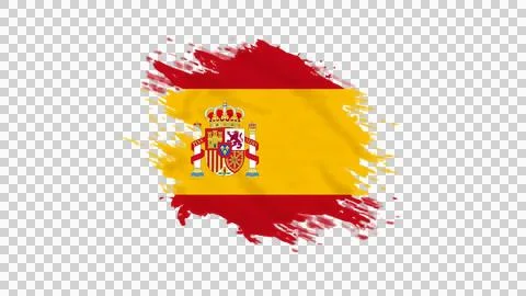 Spanish flag Stock Illustration