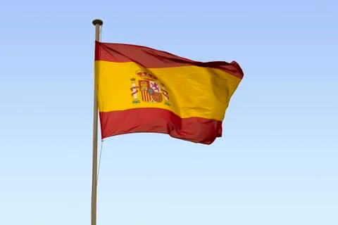 Spanish flag Stock Photos
