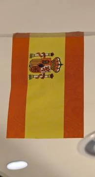Spanish flag 스톡 사진