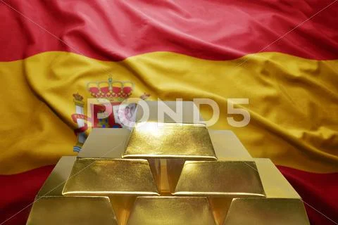 Spanish gold reserves Stock Photos