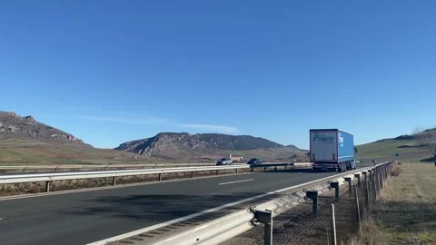 Spanish Highway Vídeo Stock 253308336