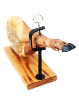Spanish iberian ham Stock Photos