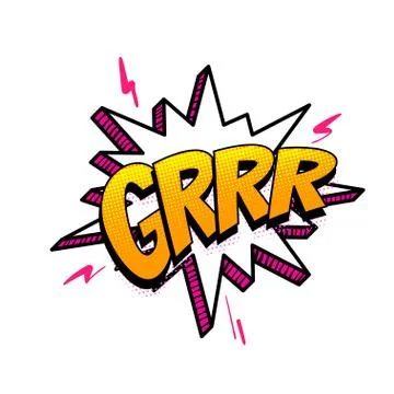 Spanish language comic text sound pop art Illustrazione stock