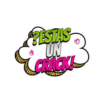 Spanish language comic text sound pop art Illustrazione stock