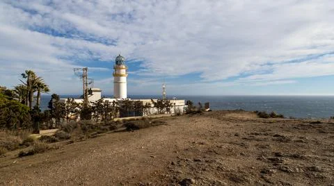 Spanish Lighthouse Stock Photos