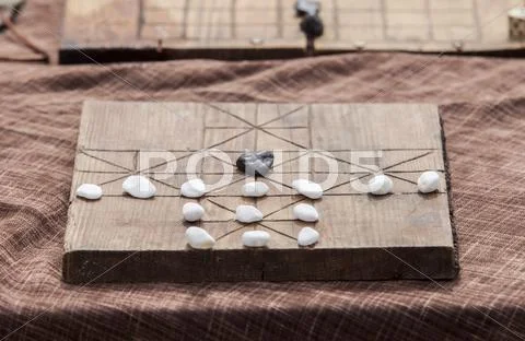 Spanish medieval board game Stock Photos