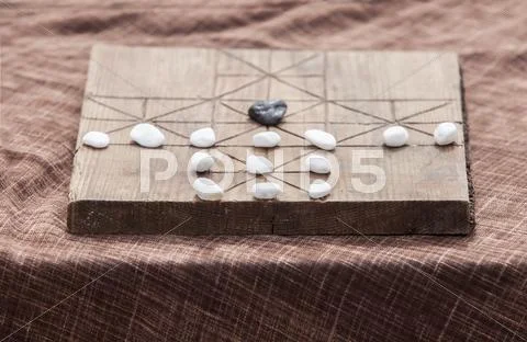 Spanish medieval board game Stock Photos