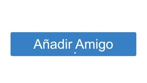 Spanish. Mouse Cursor Slides Over And Clicks Add Friend on Social Media Stock Footage 165556797