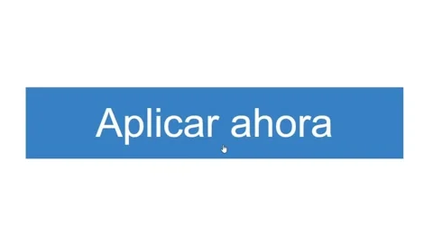 Spanish. Mouse Cursor Slides Over And Clicks Apply Now on Web Page Software Stock Footage 165629300