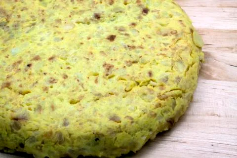 Spanish omelet Stock Photos
