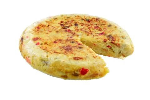 Spanish omelette Stock Photos