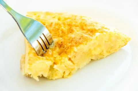 Spanish omelette Foto stock