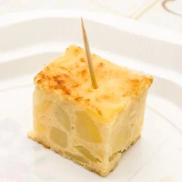 Spanish omelette Stock Photos