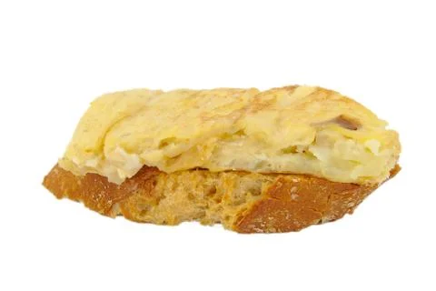 Spanish omelette Stock Photos