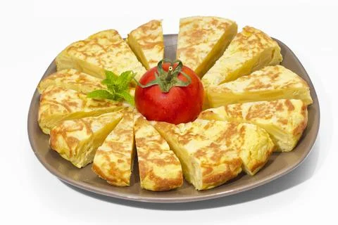 Spanish omelette 写真素材