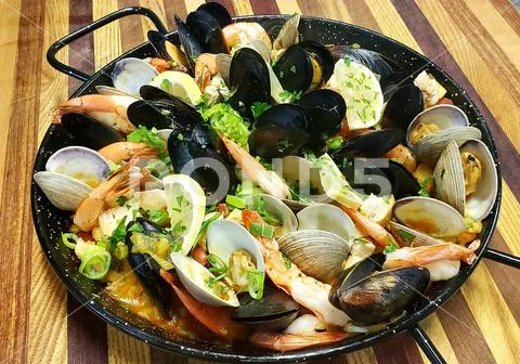 Spanish Paella Stock Photos