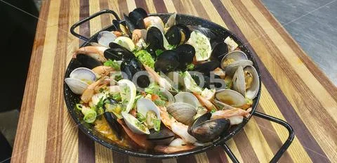 Spanish Paella Stock Photos