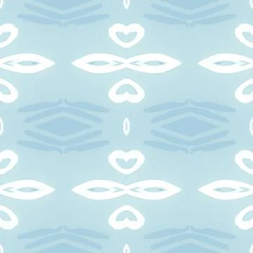 Spanish pattern. Seamless talavera ceramic. Vintage italian background. Stock Illustration