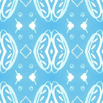 Spanish pattern. Seamless talavera ceramic. Vintage italian background. Illustrazione stock