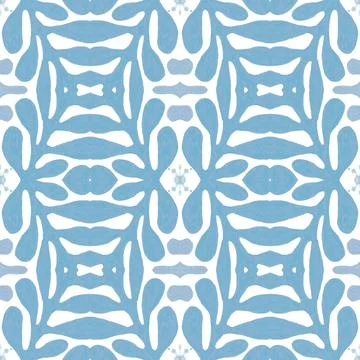Spanish pattern. Seamless talavera ceramic. Vintage italian background. Illustrazione stock