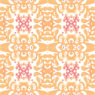 Spanish pattern. Seamless talavera ceramic. Vintage italian background. イラスト素材