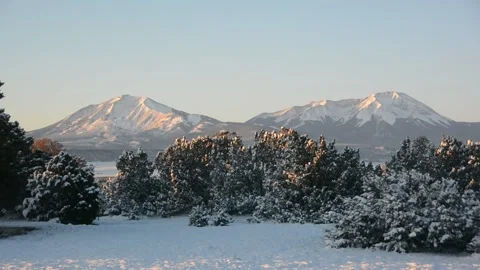 Spanish Peaks Stock Footage 173121889