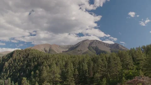 Spanish Peaks Mountians Stock Footage 204882485