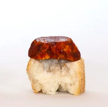 Spanish sausage Stock Photos