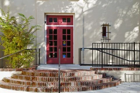 Spanish school door Stock Photos