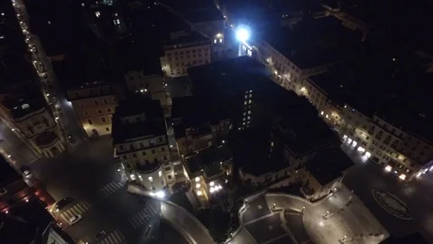 Spanish Steps from above Stock Footage 114030502