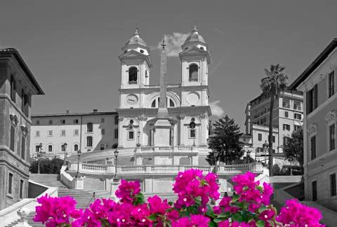 Spanish Steps 스톡 사진
