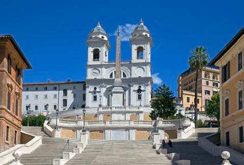 The Spanish Steps Stock Photos