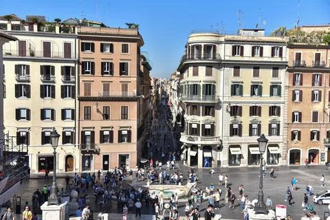 Spanish Steps Stock Photos