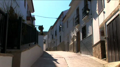 Spanish streets Stock Footage 315632