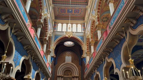 Spanish Synagogue 6 (Editorial) Video stock 319388909